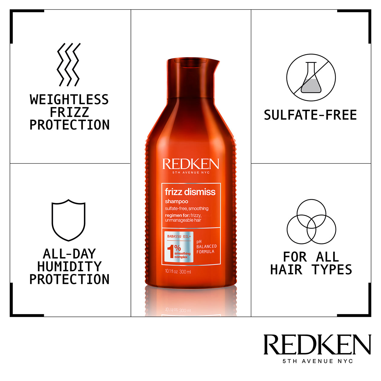 SHAMPOO FRIZZ DISMISS 300 ml