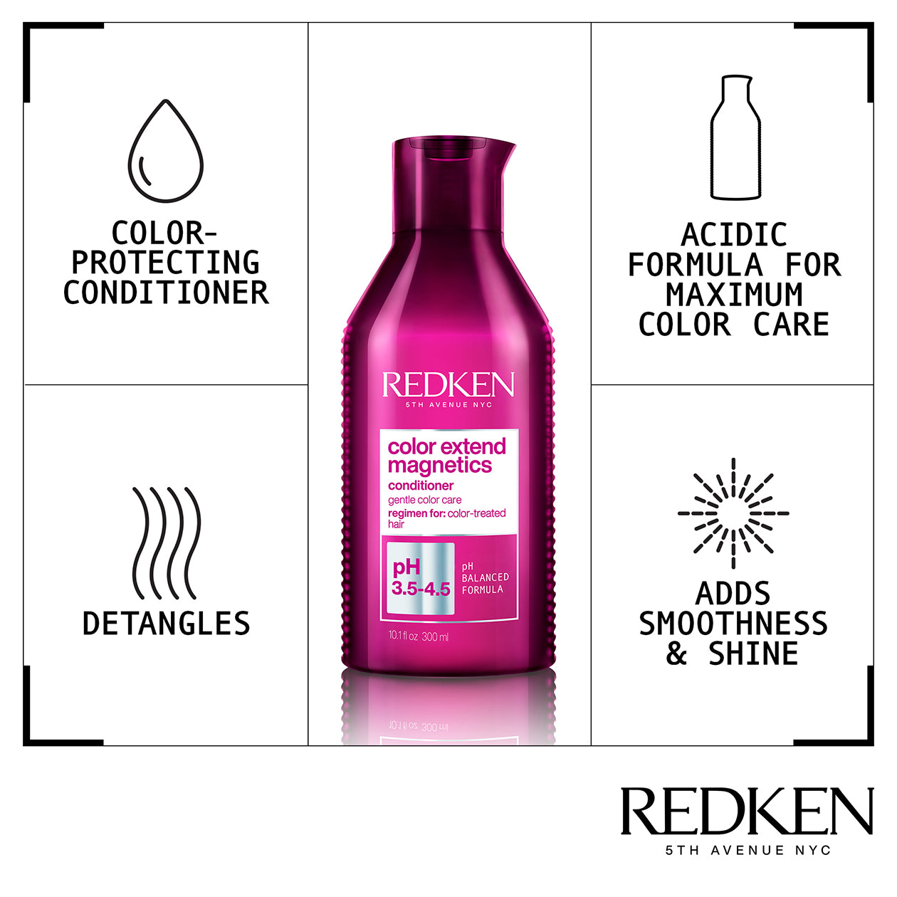 ACONDICIONADOR COLOR EXTEND MAGNETICS 250 ml